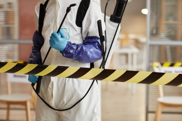 Professional Blood Cleanup technician working in Mechanicsburg, OH